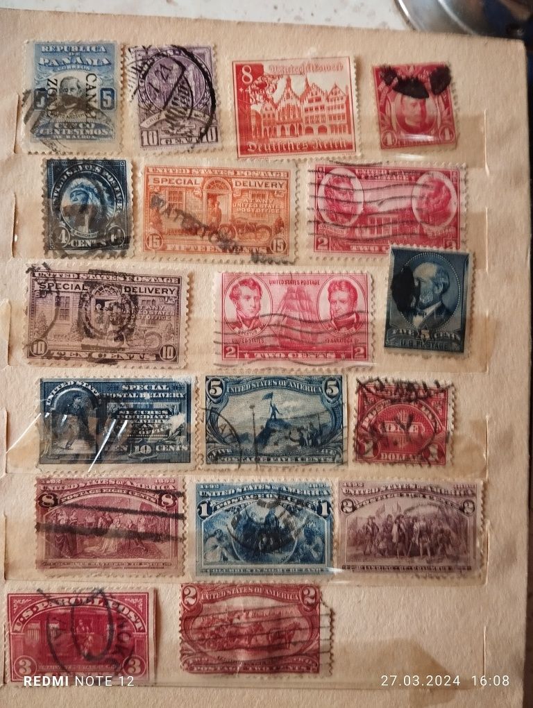 Почтовые марки со всего мира