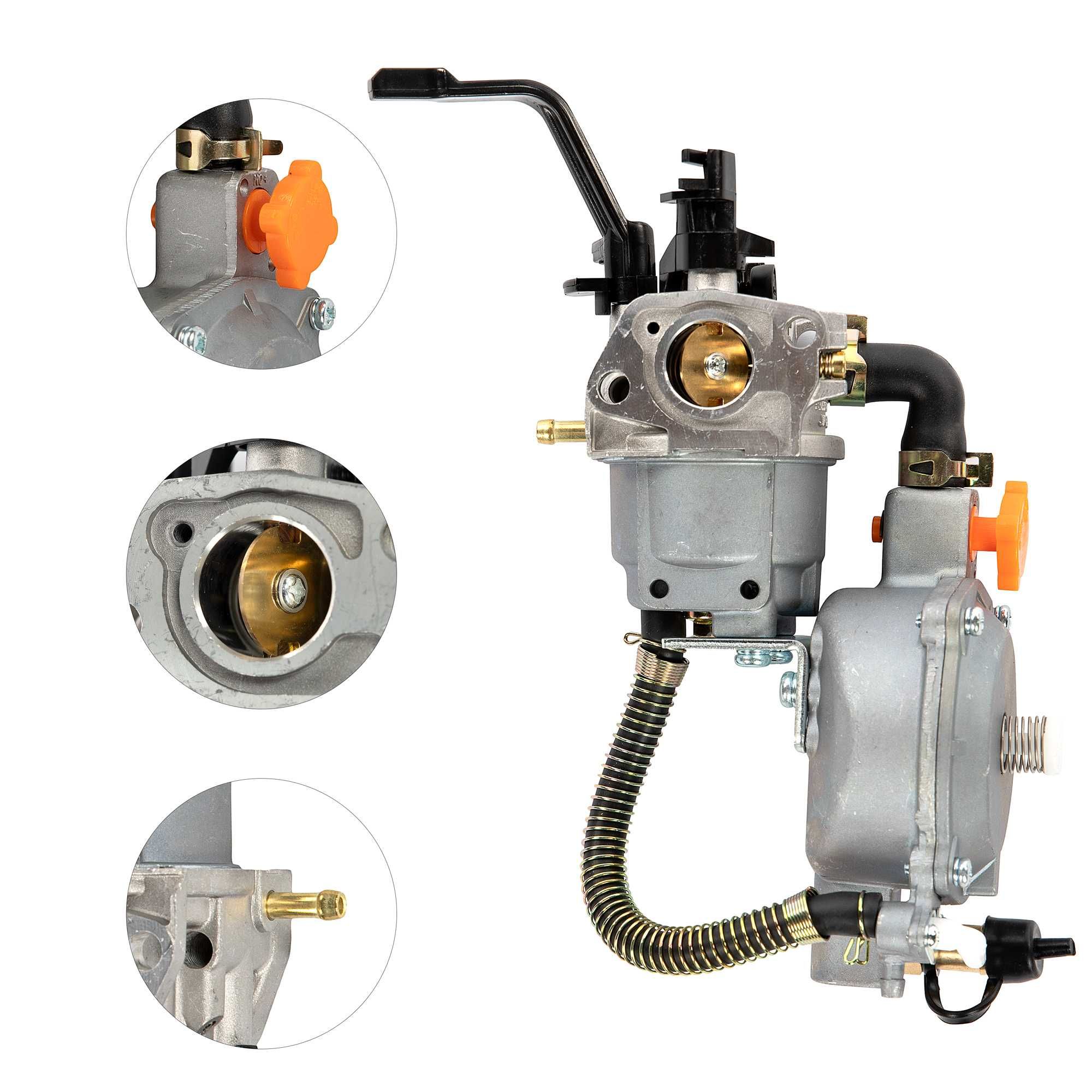 Kit convers GPL-BENZINA pentru GENERATOR 5HP, 6.5HP, 7HP,Garantie