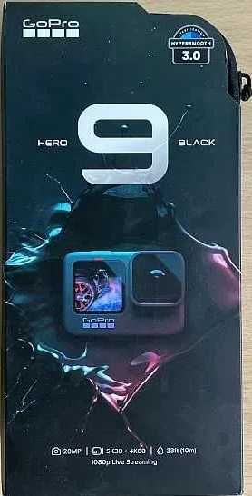 GoPro HERO9, 5K, Black - produs nefolosit