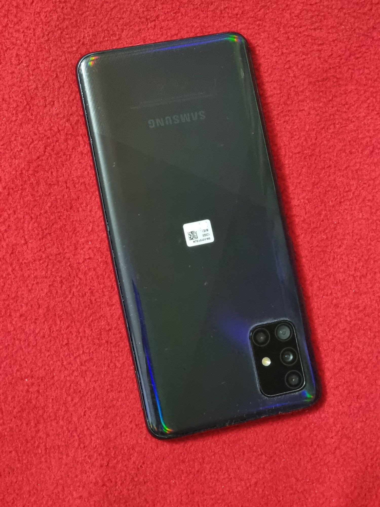 Samsung Galaxy A51 Negru 128Gb, Liber de rețea. Pret 650 lei.