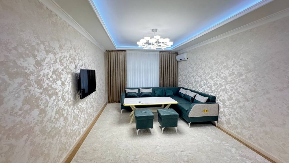 Аренда ЖК новостройка евроремонт 3 комната 78кв 1 этаж