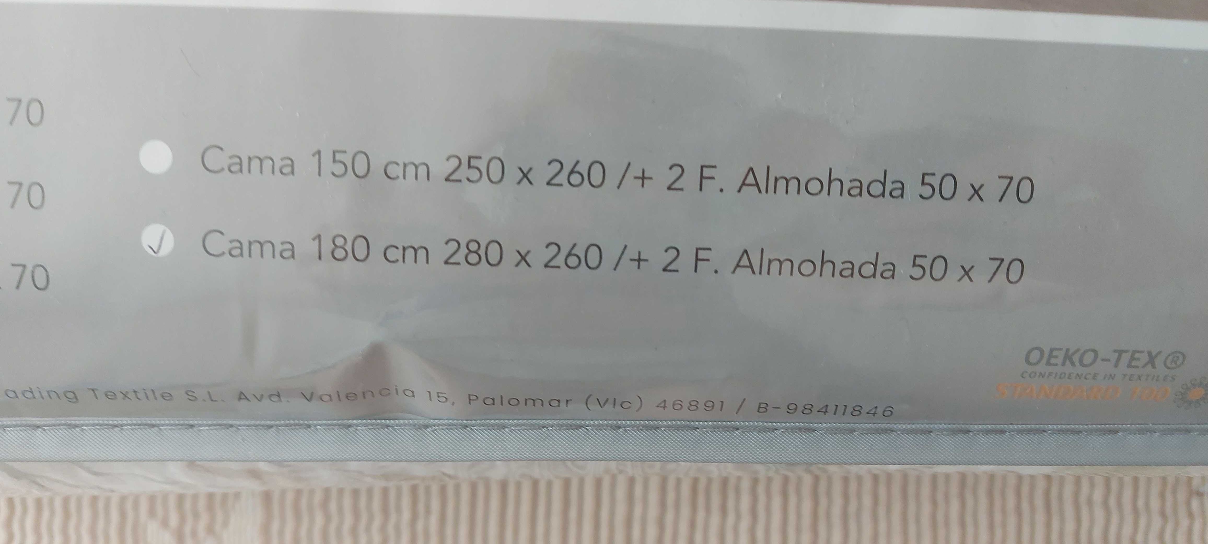 Ново шалте за спалня,размери 280/260см+ 2 бр декоративни възглавници .