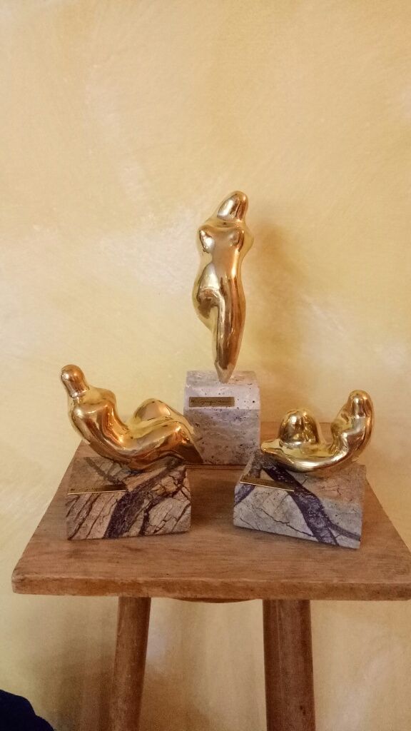 Vind 3 sculpturi din bronz Marcel Guguianu