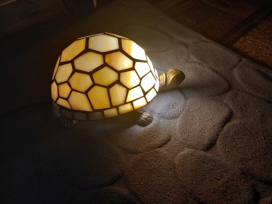 ТИФАНИ Настолна Лампа Костенурка Серия Животни