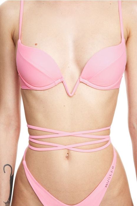Sutien roz Mugler x HM 46