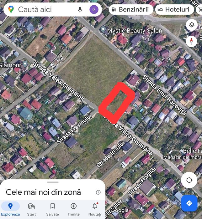 Vand teren platou Prundu