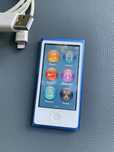 Apple Ipod Nano 7 Model A1446, 16GB, Blue, Bluetooth