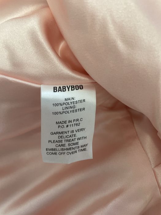 Rochie babyboo roz cu paiete