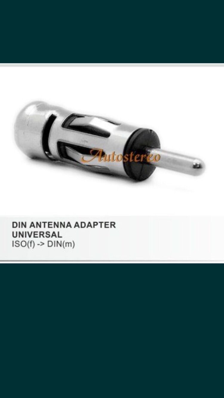 Adaptor antena fm auto