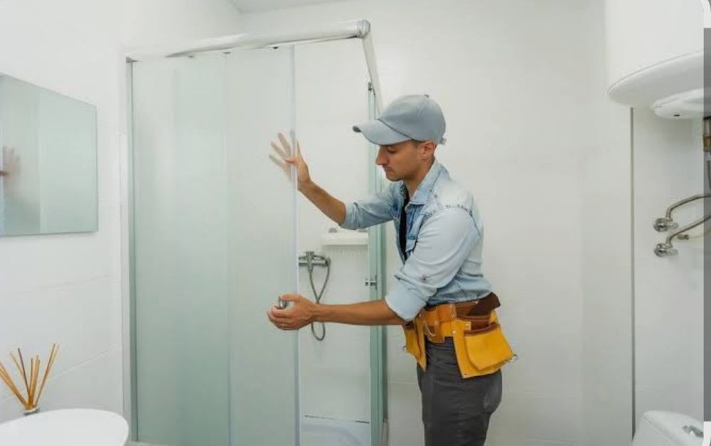 Ремонт и обслуживание душевых кабин и стеклянные двери механизмы