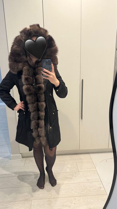 Парка с шикарным мехом