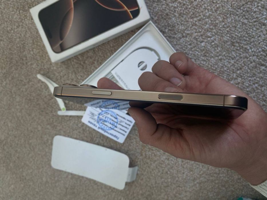 Iphone 16 Pro Max 256gb NARXI BO’LISHI