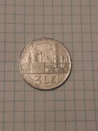 Коллекционная монета 3 LEI 1963 (ОРИГИНАЛ)