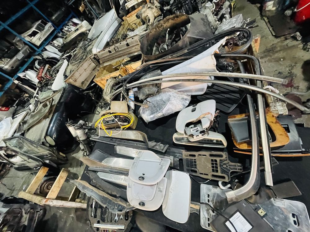W220 лиса S55 авторазбор япония контрактный двигатель акпп бу запчасть