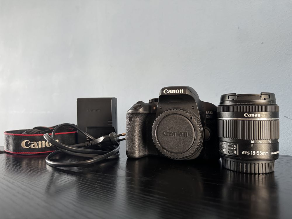 Canon EOS800D + китов обектив