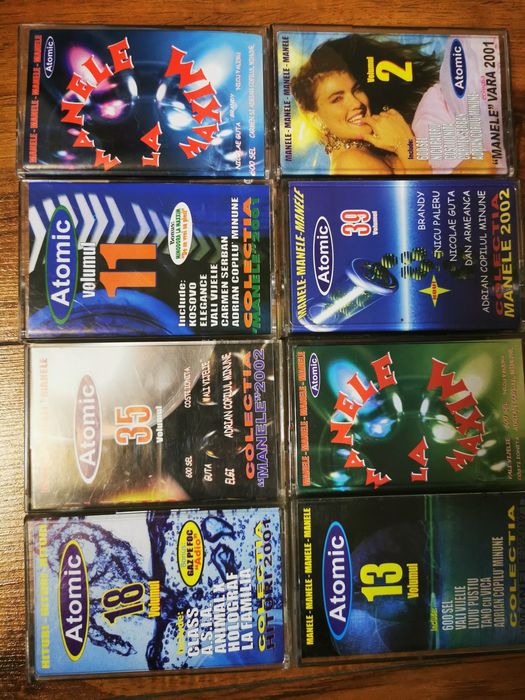 Casete audio ATOMIC Manele 2000