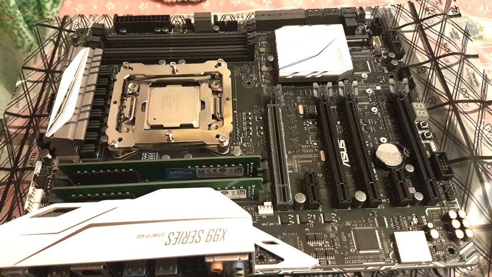 Kit Placa de baza Asus gaming Proc. i7-6800k + Cooler, Mem, 32gb CL15