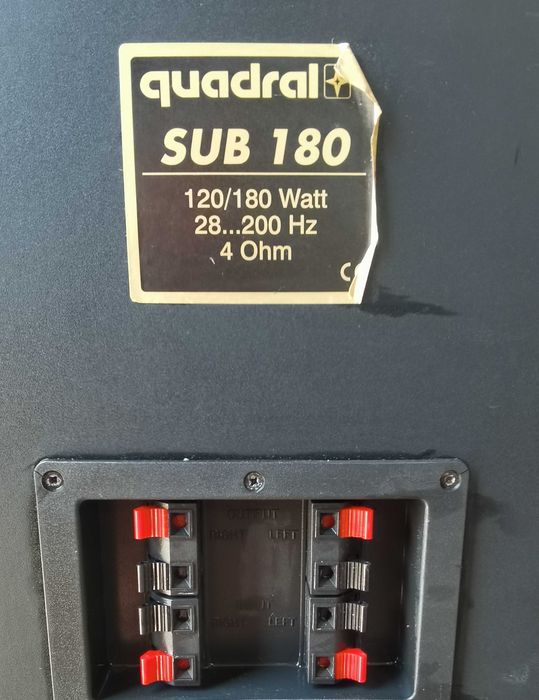 Subwoofer pasiv quadral