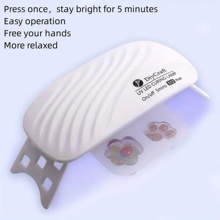 Mini lampa UV/LED 36W pentru uscare oja, gel unghii si alte aplicatii