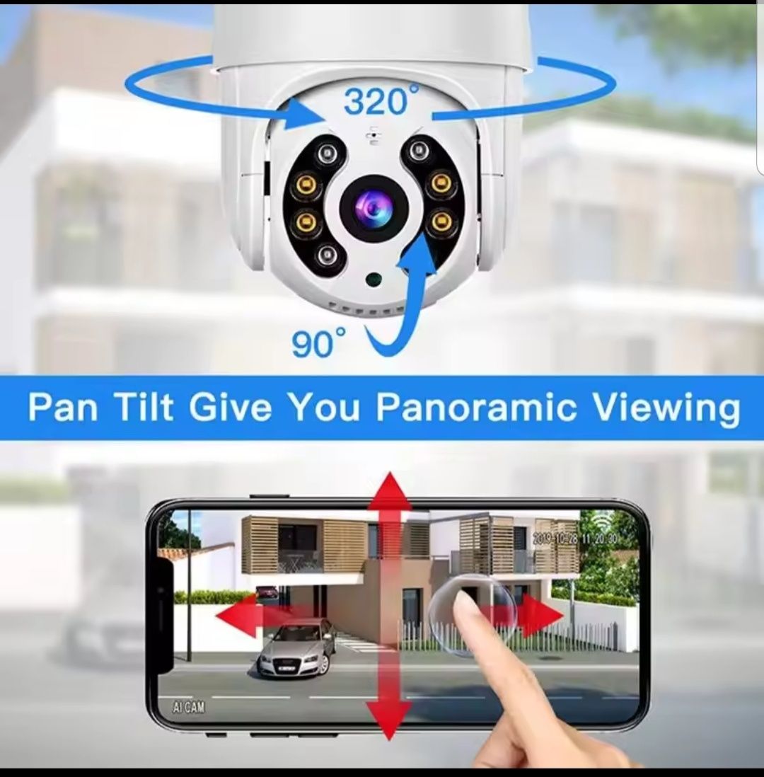 Camere supraveghere smart WIFI-full HD-night vision-G senzor-prod. NOI