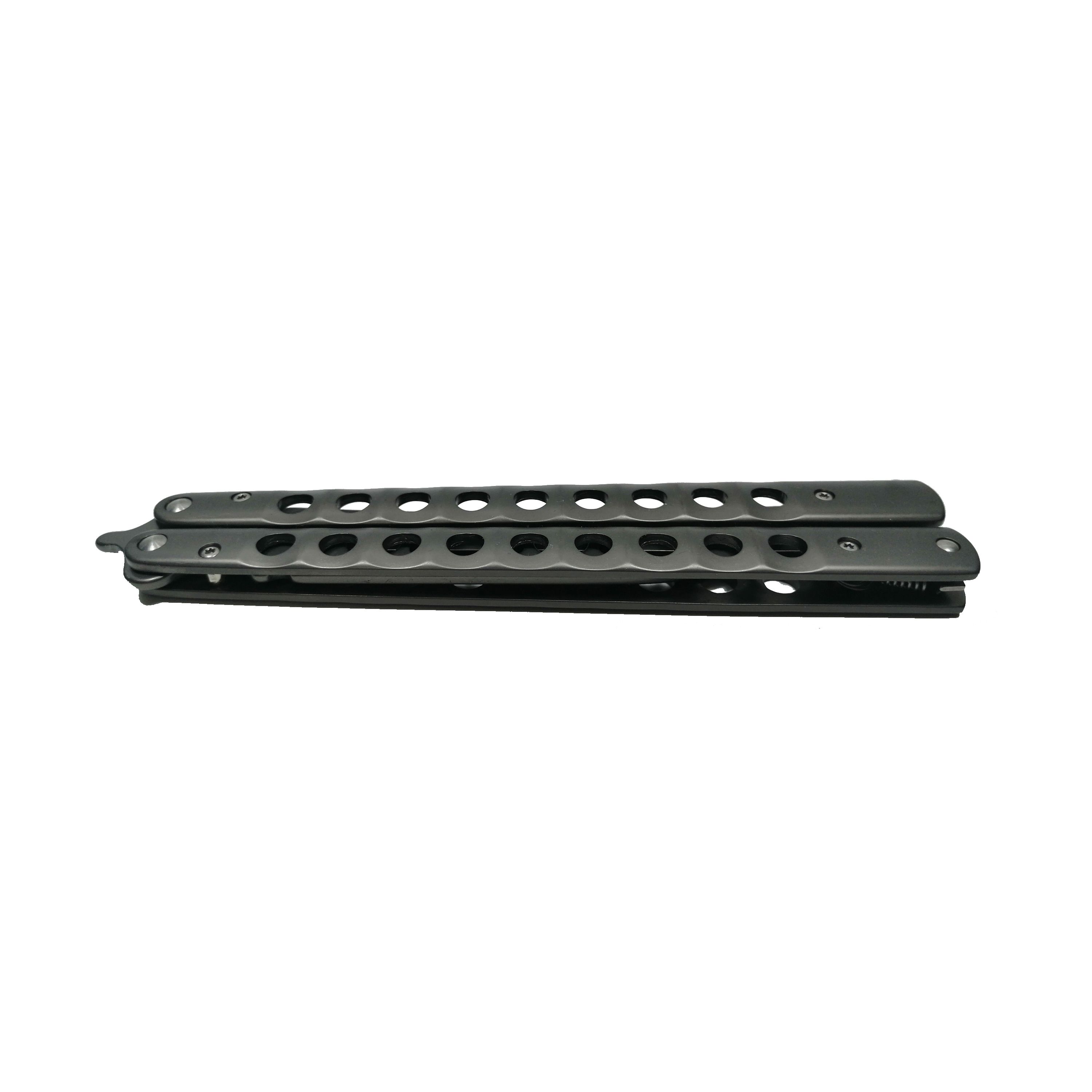 Cutit, Briceag fluture, Grand Grey, pentru antrenament, 27.5 cm