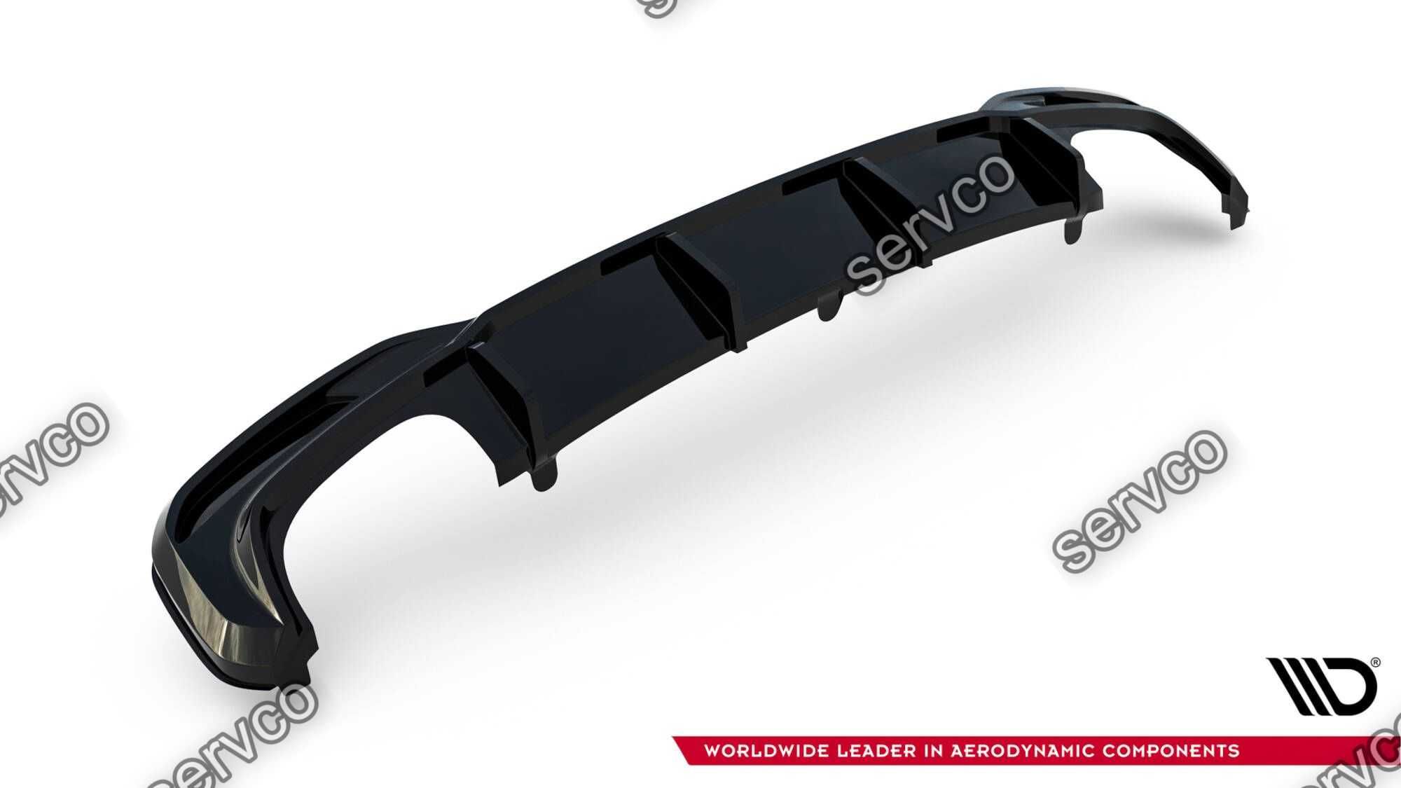 Difuzor bara spate Bmw Seria 5 G30 M550i 2017-2020 v10 Maxton Design
