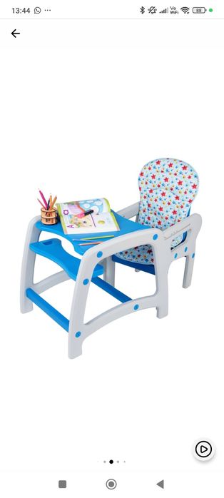 Scaun măsuță pt luat masa