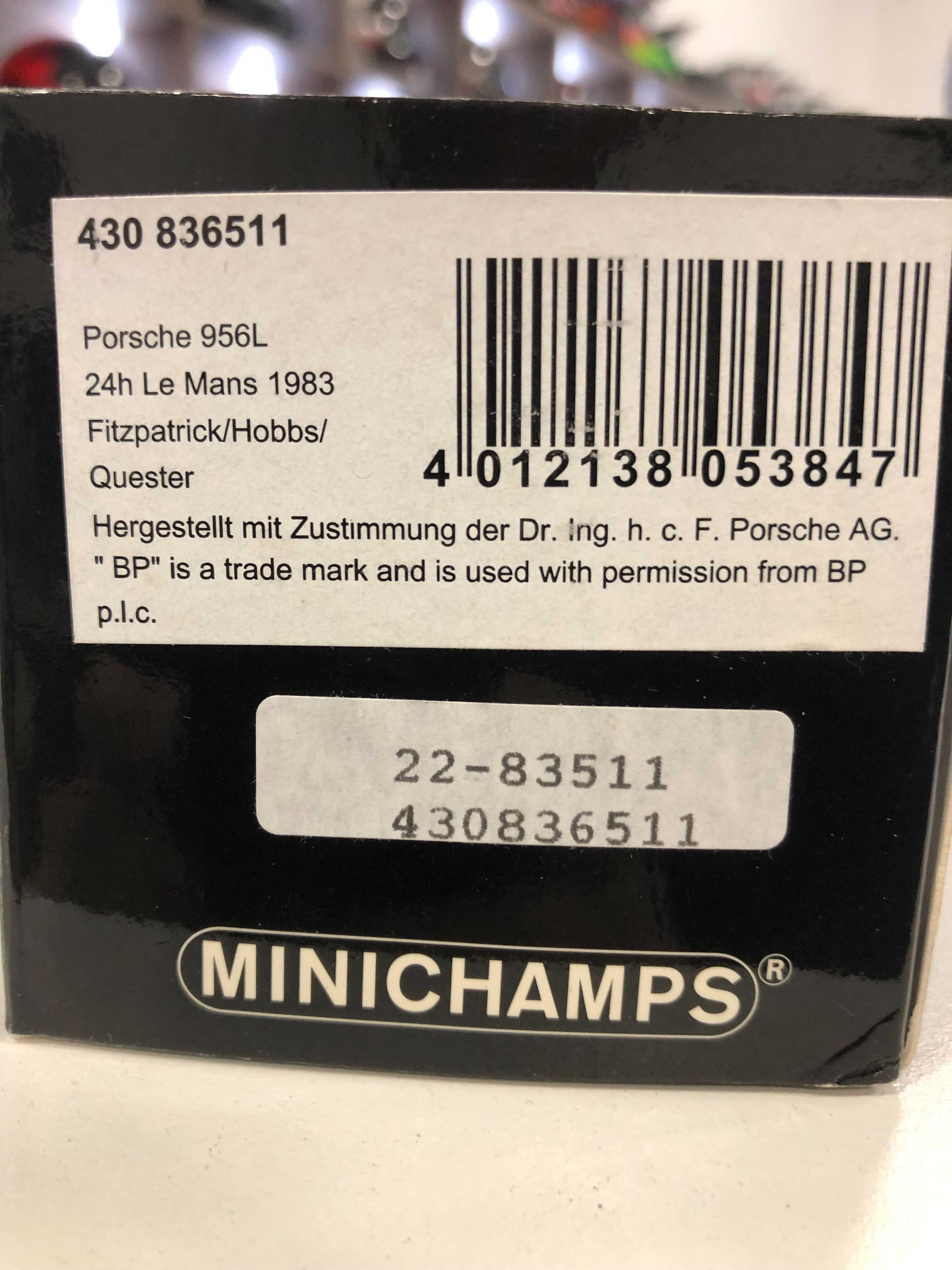 Колекционерски модел метална количка MINICHAMPS PORSCHE 911 GT3  1:43