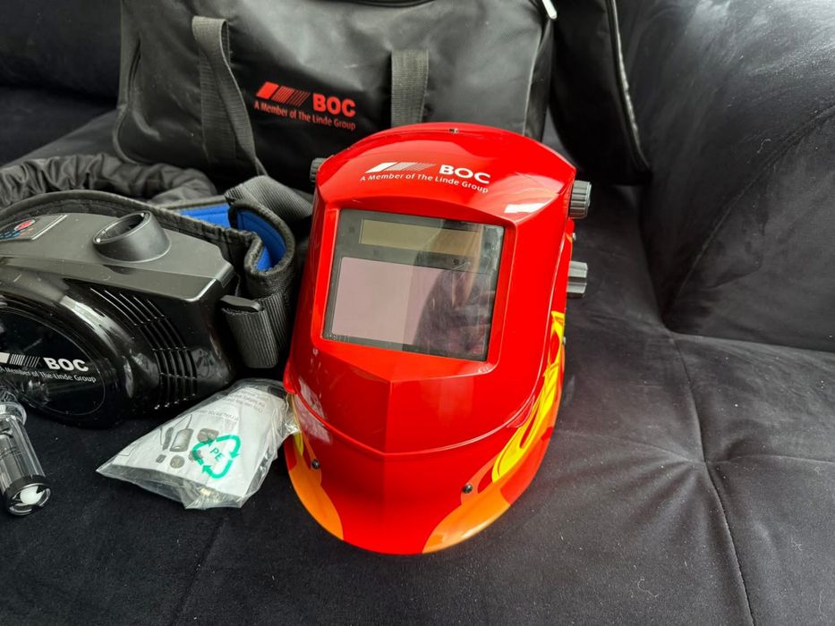 Masca sudură BOC OHE450 cu PAPR – ca nouă, folosită 1 oră