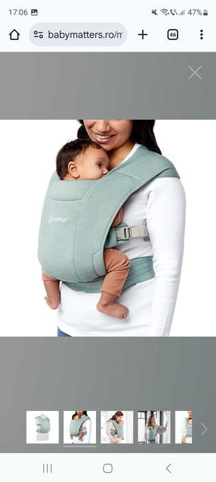 Marsupiul pentru bebelusi Ergobaby Embrace