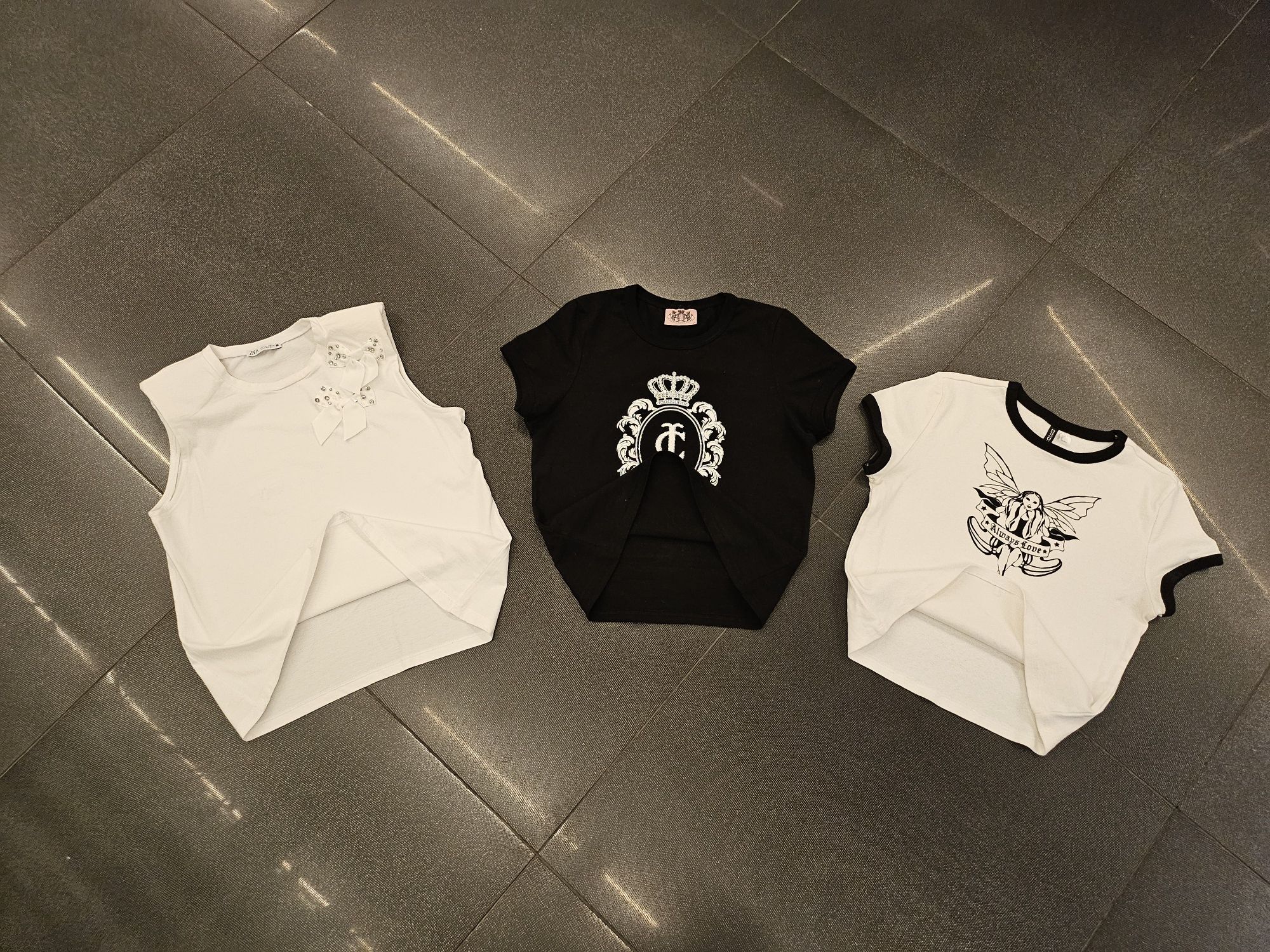 3 бр.JUICY COUTURE ZARA H&M тениски M-40
