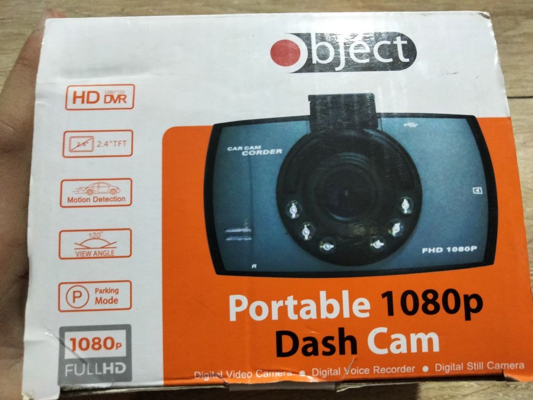 Obiect Portabile 1080p Dash Cam