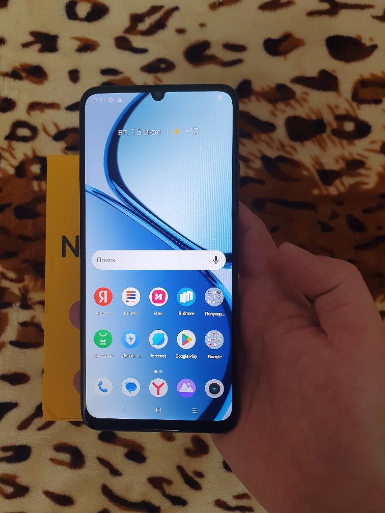 Srochna Sotiladi Realme Note 50 7/64Gb Orginal Karopka dakument Bor