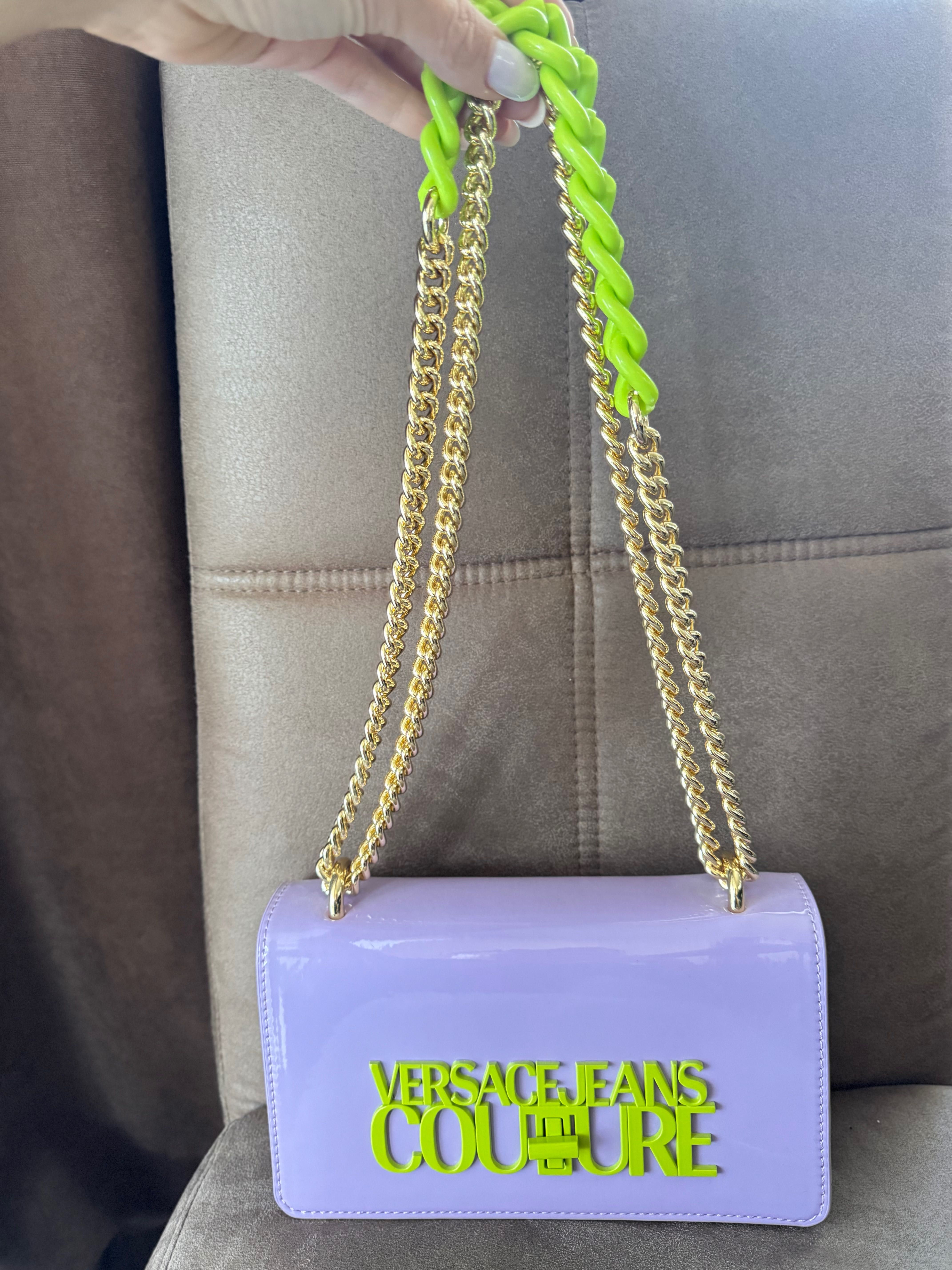 Чанта Versace Jeans Couture Purple