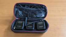 Lavaliera Wireless Dubla  Synco G2 (A2) cu microfon incorporat