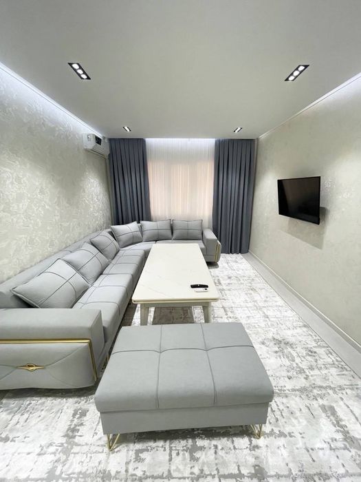 Сдается 3х комнатная квартира
С обстановкой ЛЮКС
Горде Алмалыке