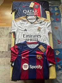 *PROMOTIE* Tricou Fotbal PSG/REAL MADRID/BARCELONA - diverse modele
