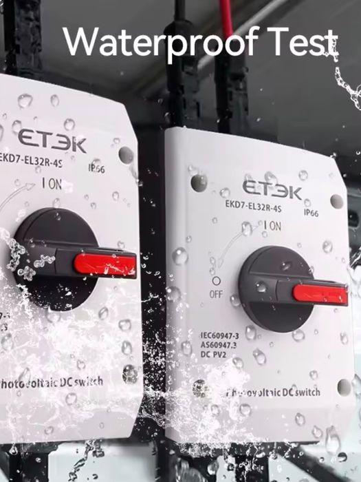 Întrerupător de izolare DC, 2 poli, 1000V,