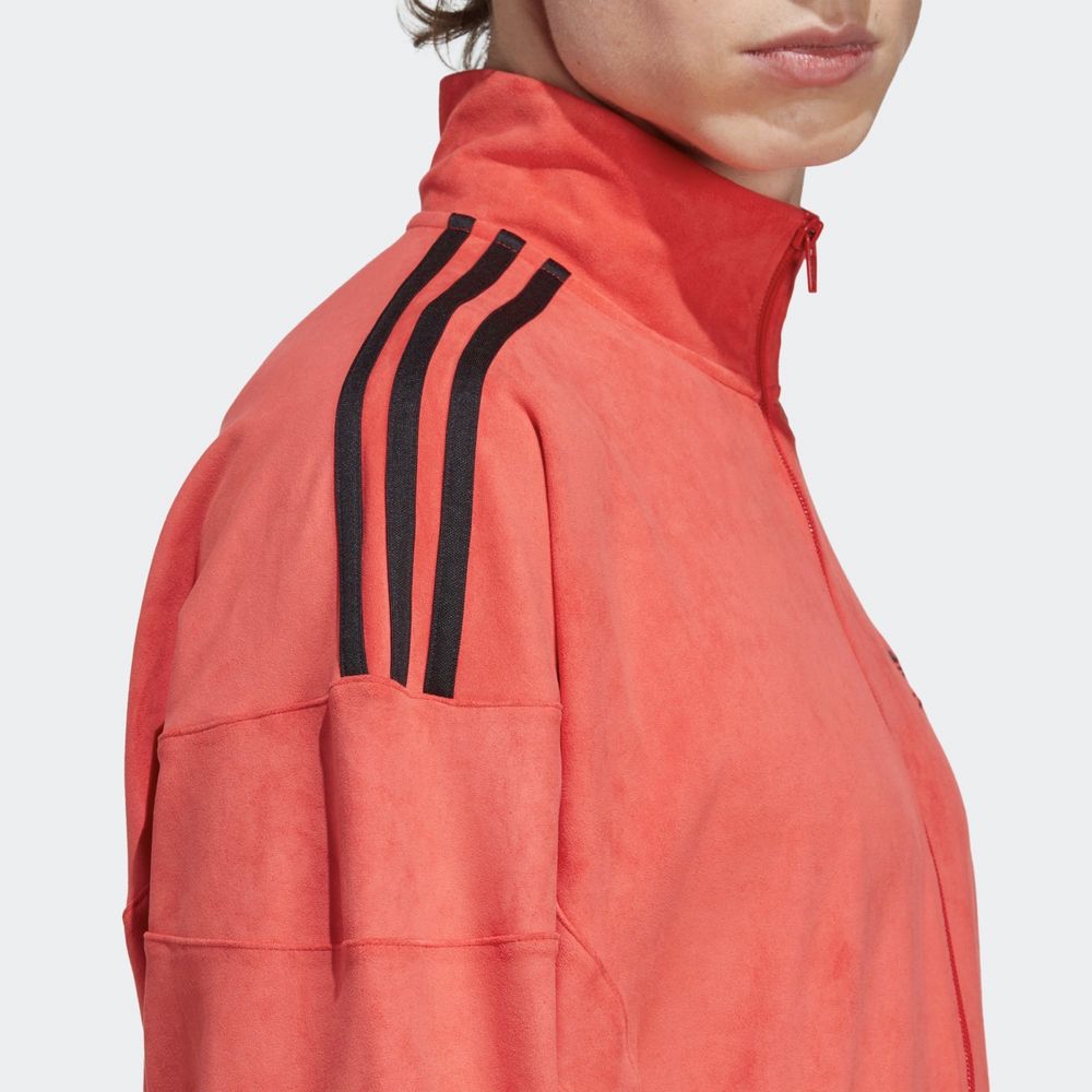 Bluza Adidas Plush Track Jacket ADICOLOR CLASSICS Noua Originala (S;M)