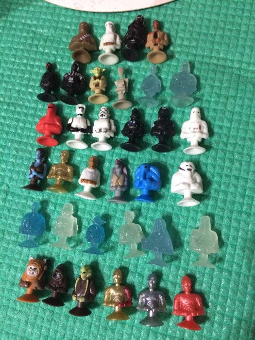 Stikeez-strumfi-stars wars mega-stikeez submarin-lidl-COLETII COMPLETE