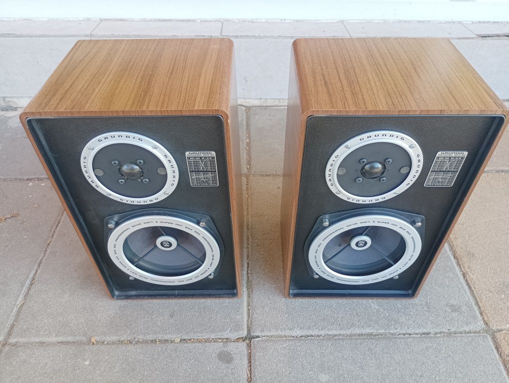 Професионални колони с усилвател GRUNDIG, SUPER HIFI Box 550.
