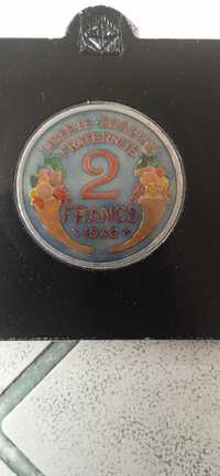 Продавам 2 francs 1946 France