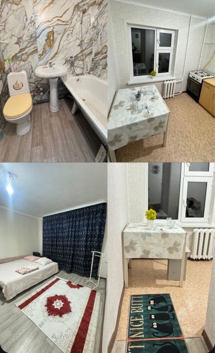 Сдается 1 ком квартира по суточно по часам