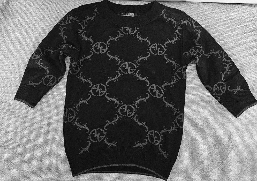 Пуловер от плетиво Alessa с 3/4 ръкав