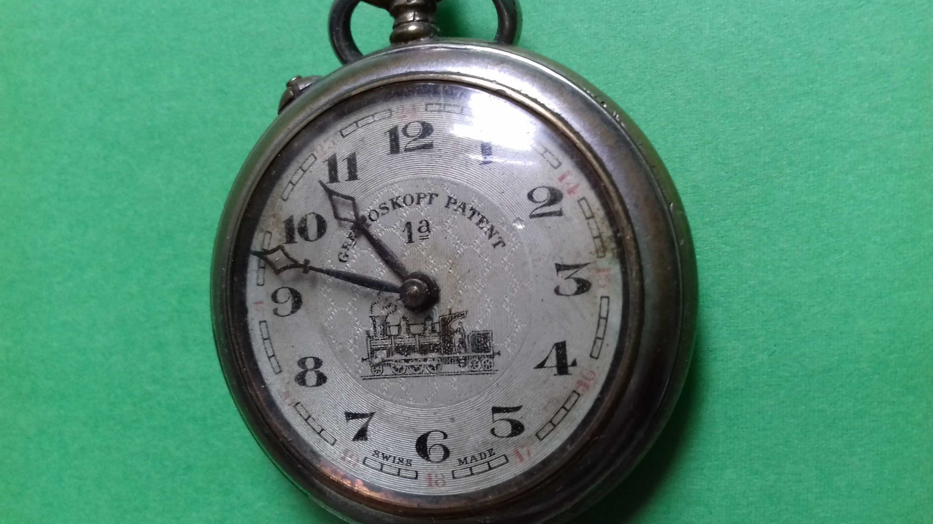 Ceas de buzunar Roskopf Patent 1a Pocket Watch