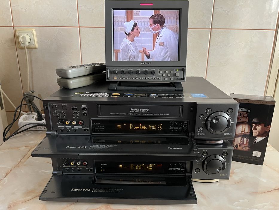 Videorecorder de top SVHS de la Panasonic: NV 900