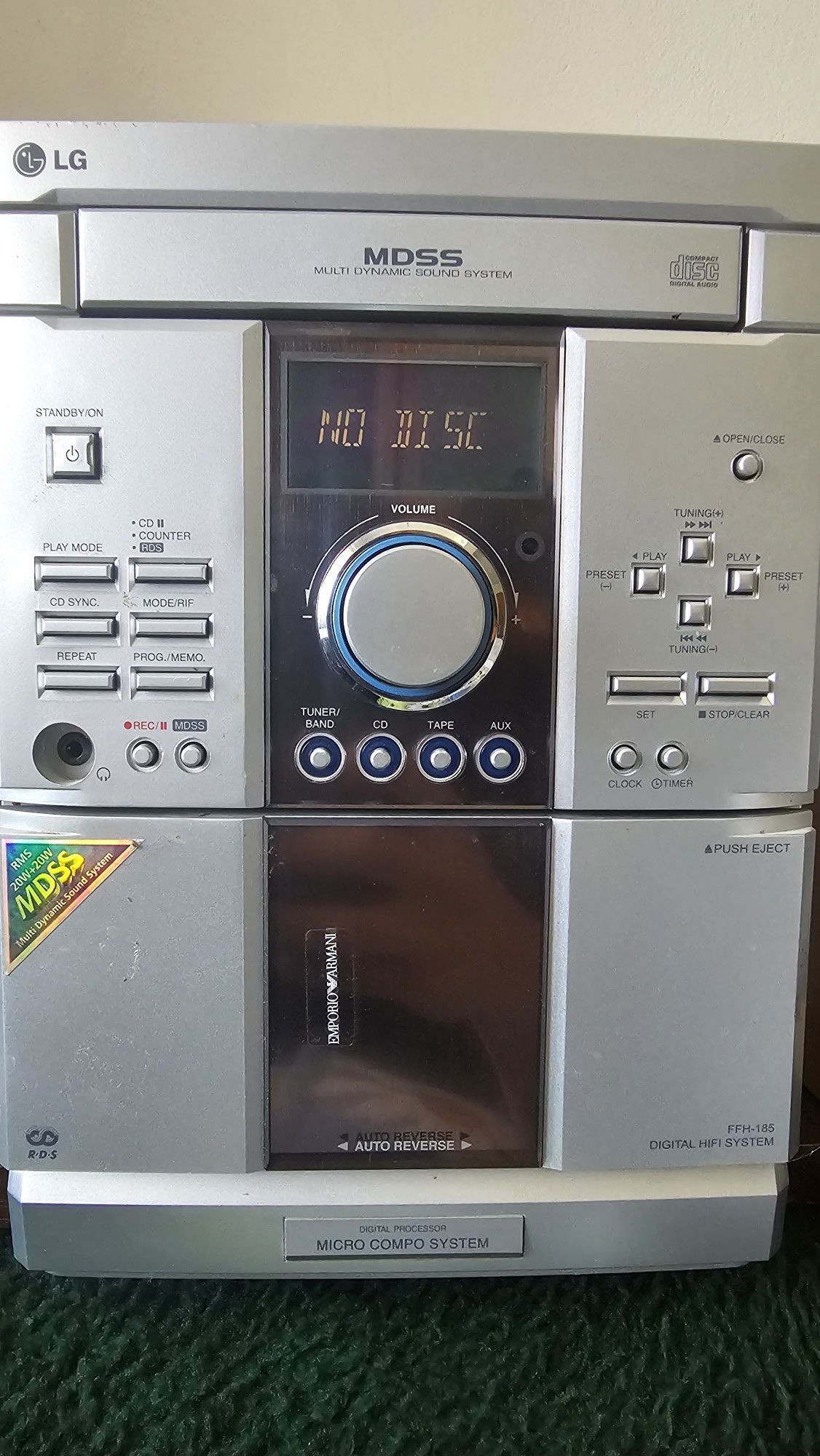 LG стерео система CD HiFi  FFH-185AD