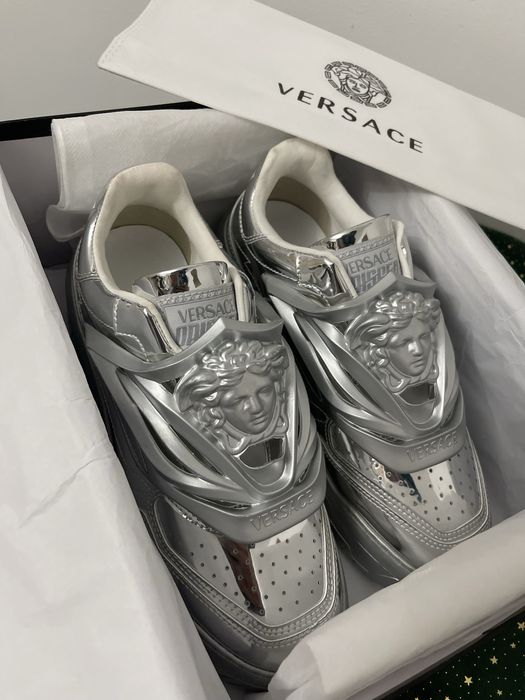 Versace Odissea Metallic Silver