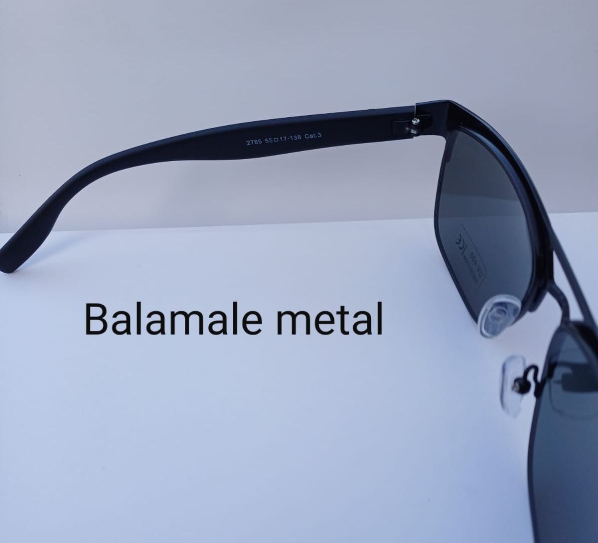 Ochelari de soare Hugo boss negru metal