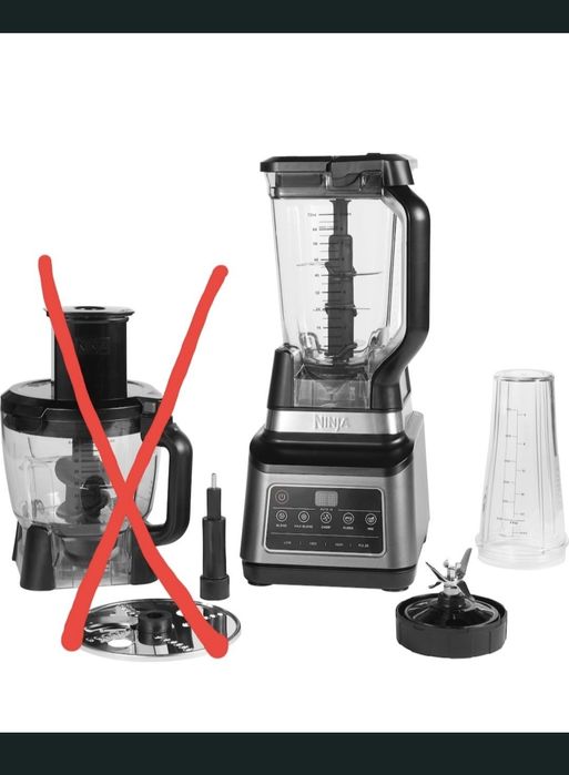 Кухненски робот Ninja BN800EU, 1200W, 2,1Л, 3в1, Auto-iQ, 3 скорости
